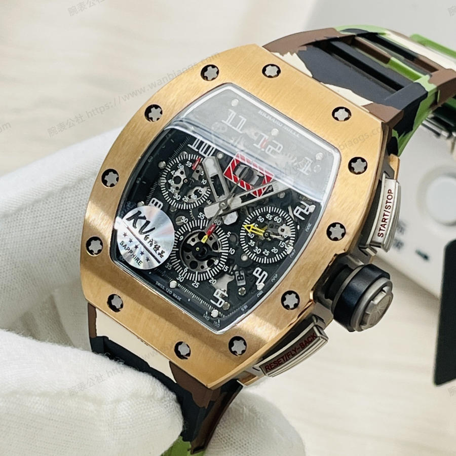 KV Factory Richard Mille RM 011 Felipe Massa Seramik Serisi Saat İncelemesi — 2. fotoğraf