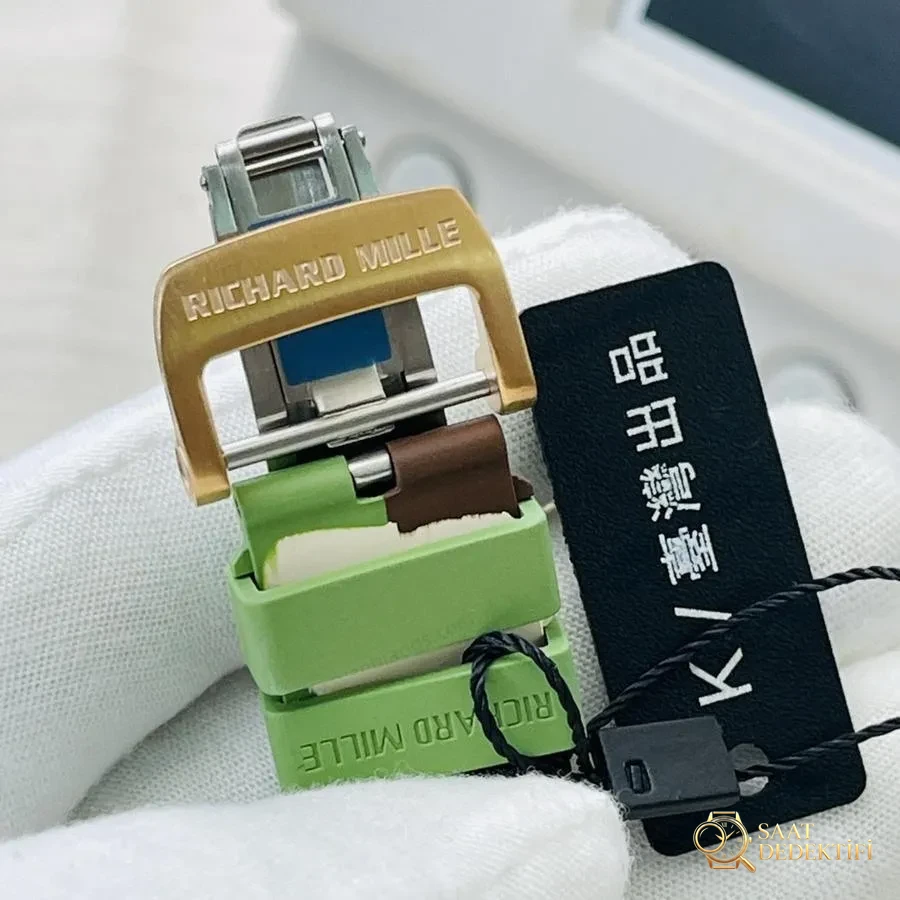 KV Factory Richard Mille RM 011 Felipe Massa Seramik Serisi Saat İncelemesi - Klips Kilidi ve Lazer Damgalar