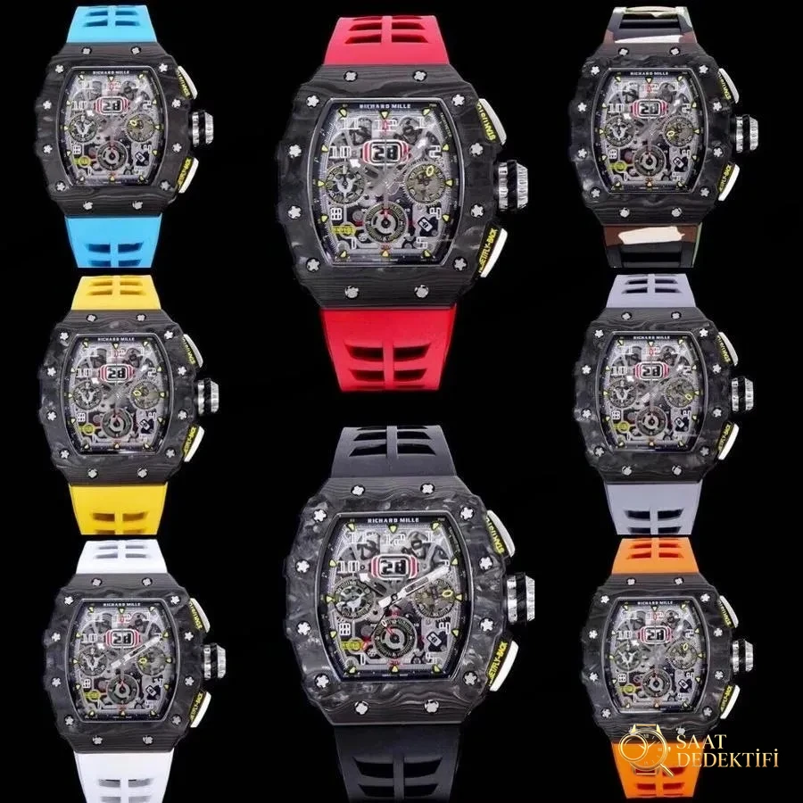 KV Factory Richard Mille RM011-03M saat incelemesi - Bilezik, Toka ve Klips Mekanizması