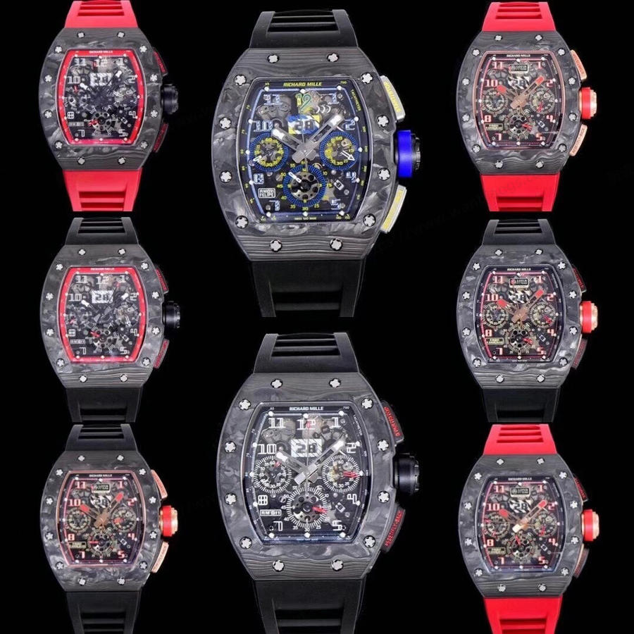 KV Factory Richard Mille RM011-03M saat incelemesi — 6. fotoğraf