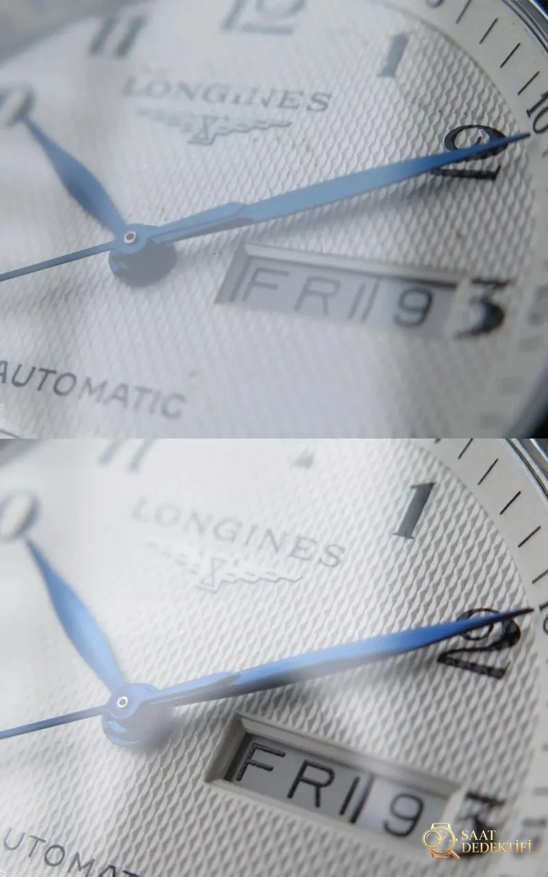 KZ Factory Longines Master Collection çift takvim eta2836 serisi L2.755.4.78.6 orijinal karşılaştırmalı detaylı inceleme - Klips Kilidi ve Lazer Damgalar