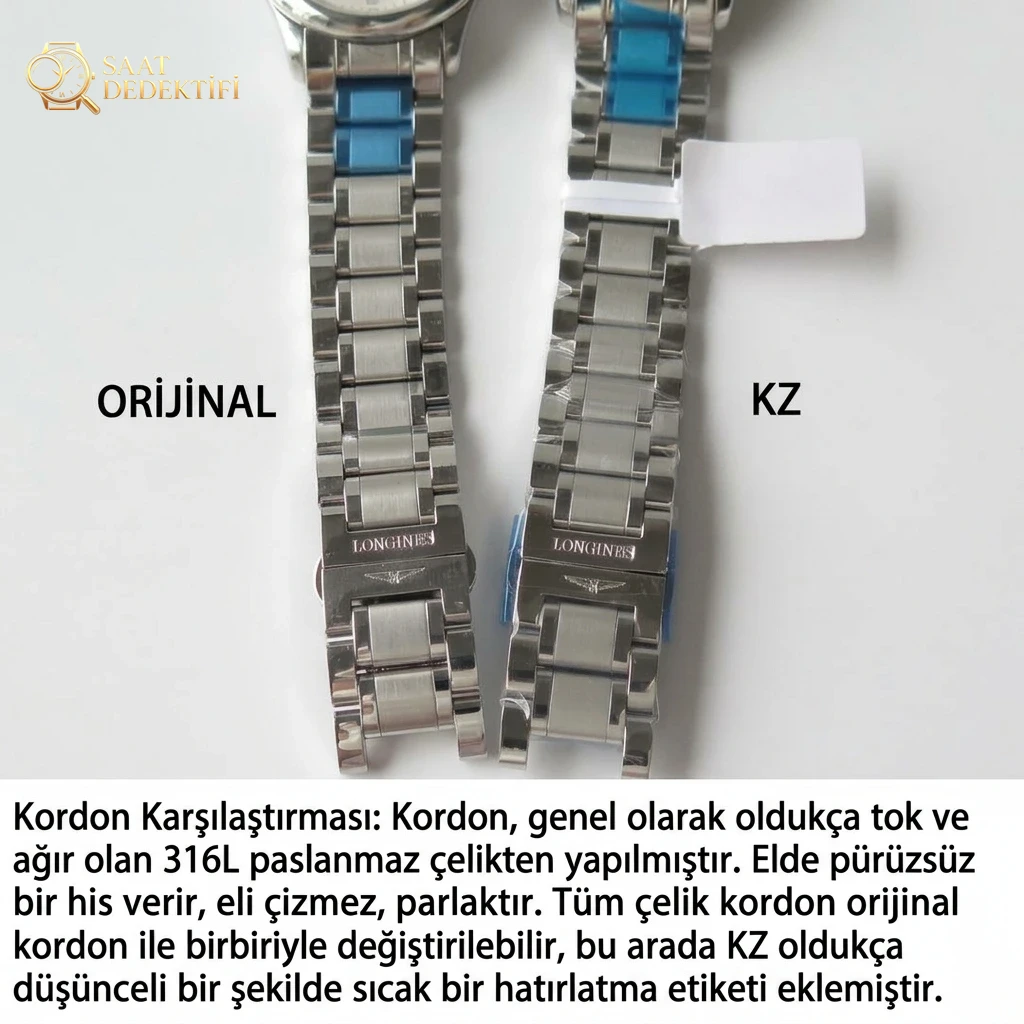 KZ Factory Longines Master Collection çift takvim eta2836 serisi L2.755.4.78.6 orijinal karşılaştırmalı detaylı inceleme - Cam Yansıma Önleyici (AR) Kaplama