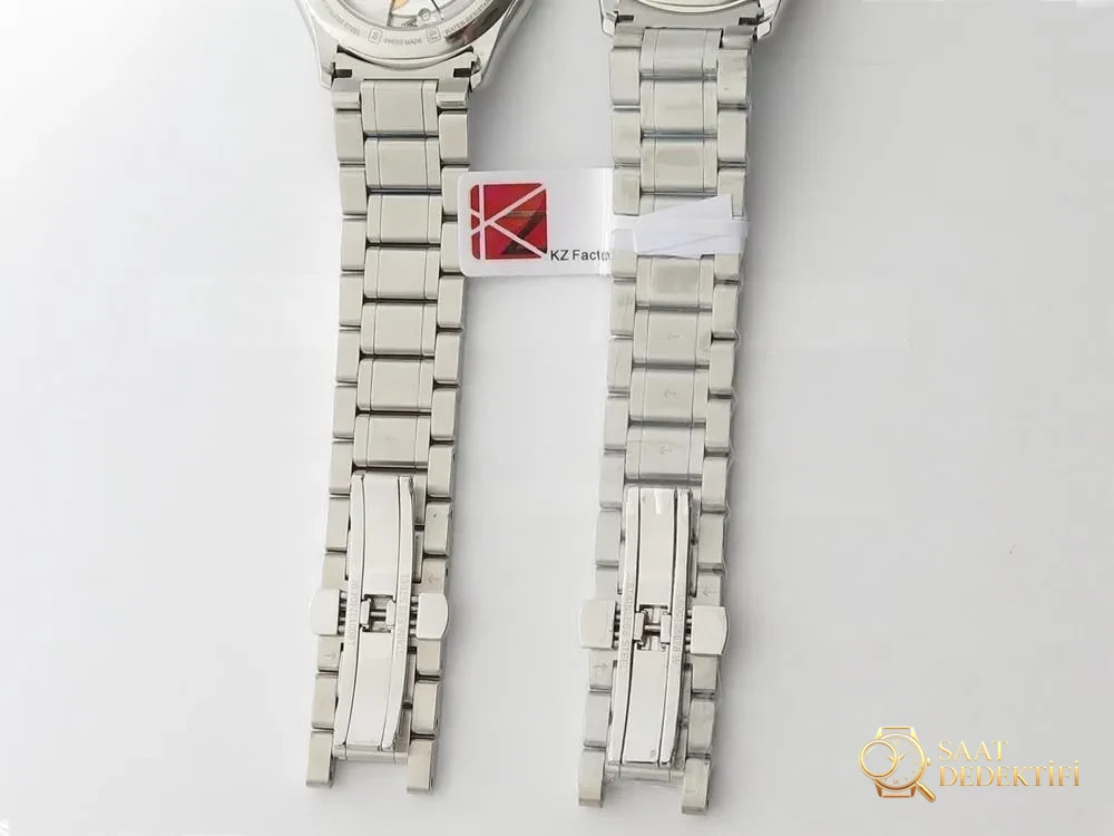 KZ Factory Longines Master Collection çift takvim eta2836 serisi L2.755.4.78.6 orijinal karşılaştırmalı detaylı inceleme - Bezel İçi Rehaut Gravürü ve Hizalaması