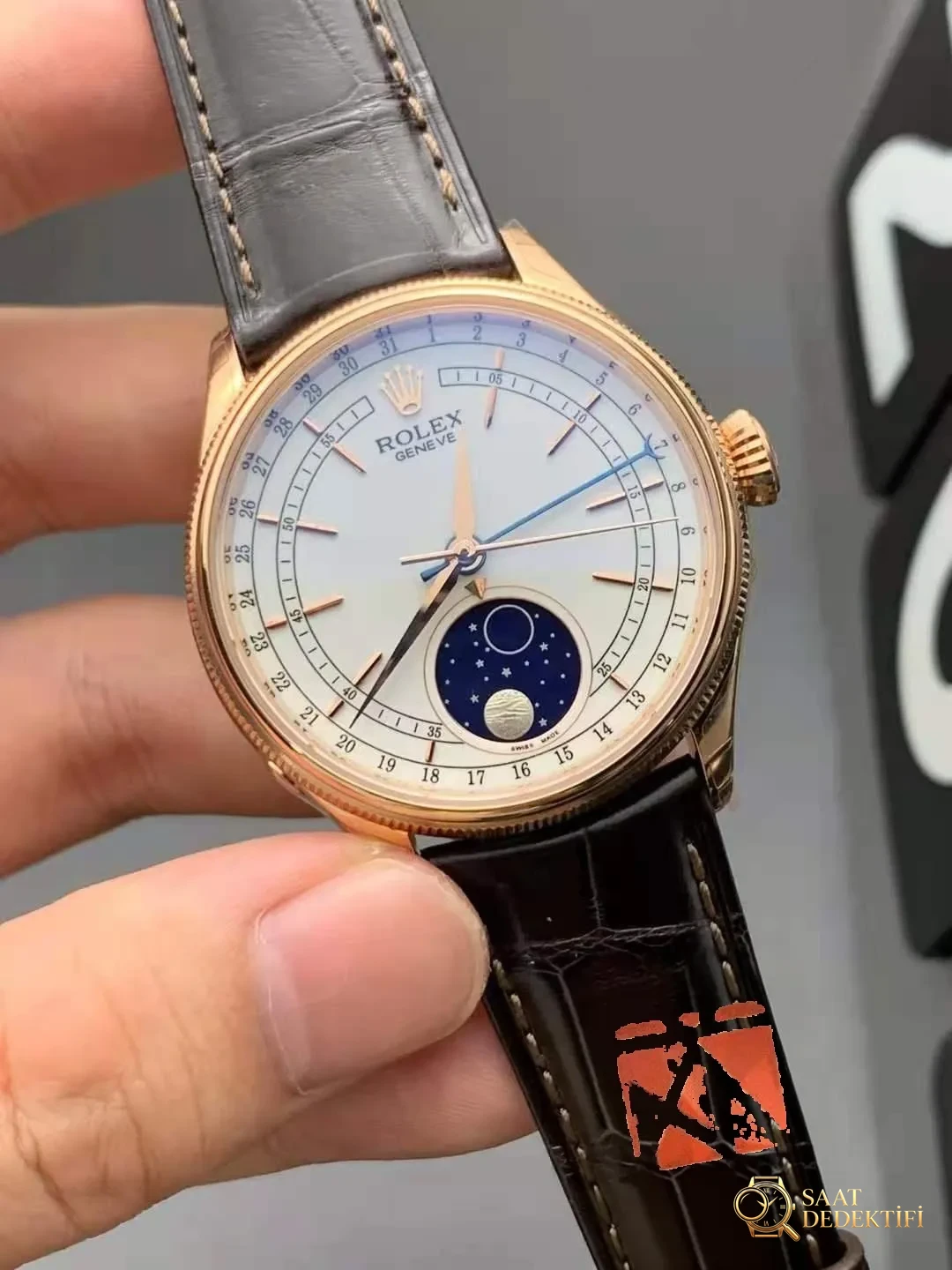 Replika Rolex Cellini Ay Fazı