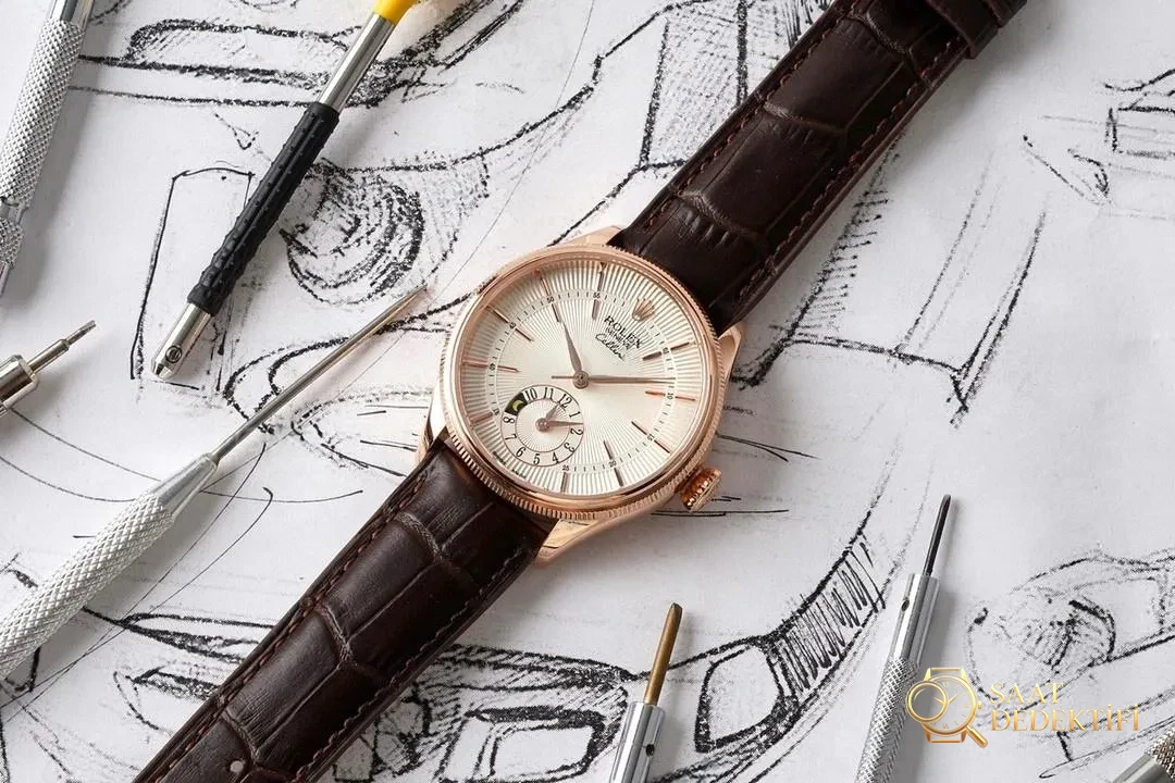 KZ Factory Rolex Cellini çift zaman dilimi saati ilk bakışta belli oluyor mu? - Kadran Detayı ve Bezel İşçiliği