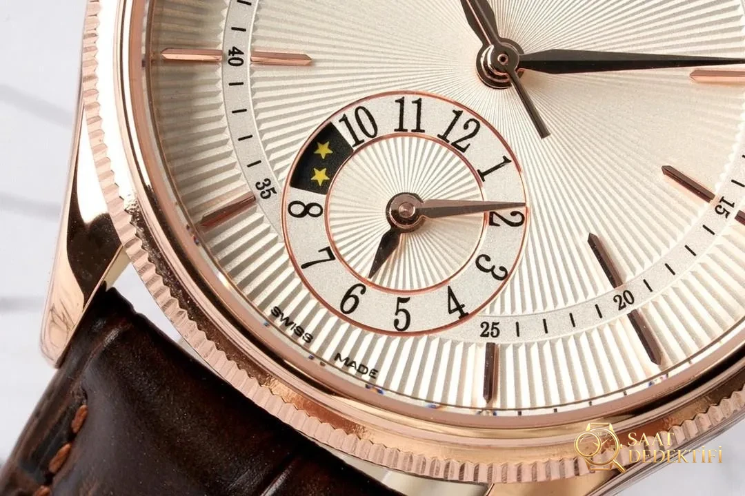 KZ Factory Rolex Cellini çift zaman dilimi saati ilk bakışta belli oluyor mu? - Yan Profil ve Kordon Bağlantısı