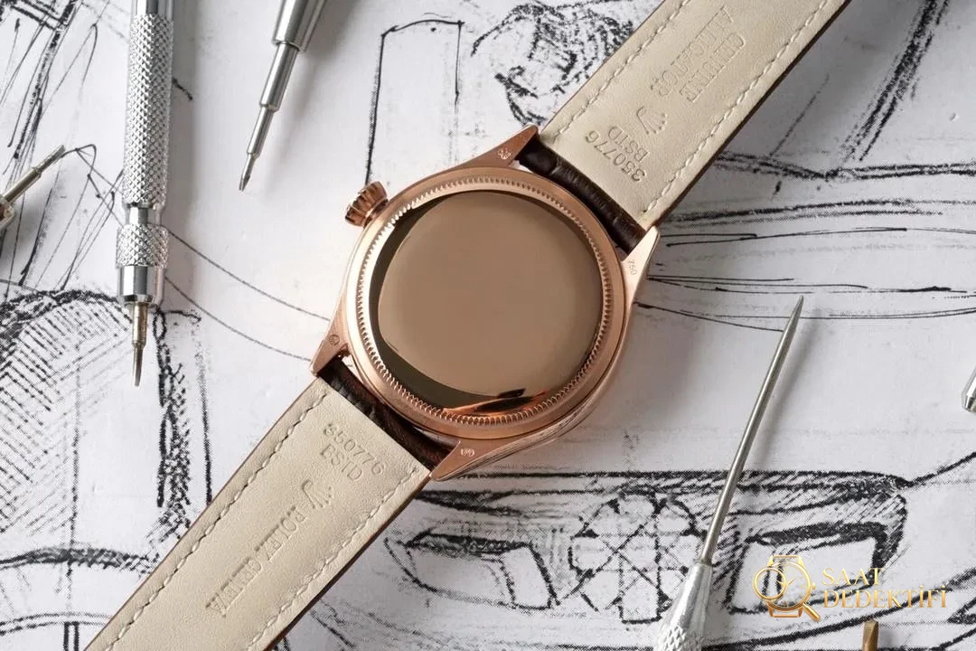 KZ Factory Rolex Cellini çift zaman dilimi saati ilk bakışta belli oluyor mu? - Bilezik Bakla Ayrımı ve Pim Yapısı