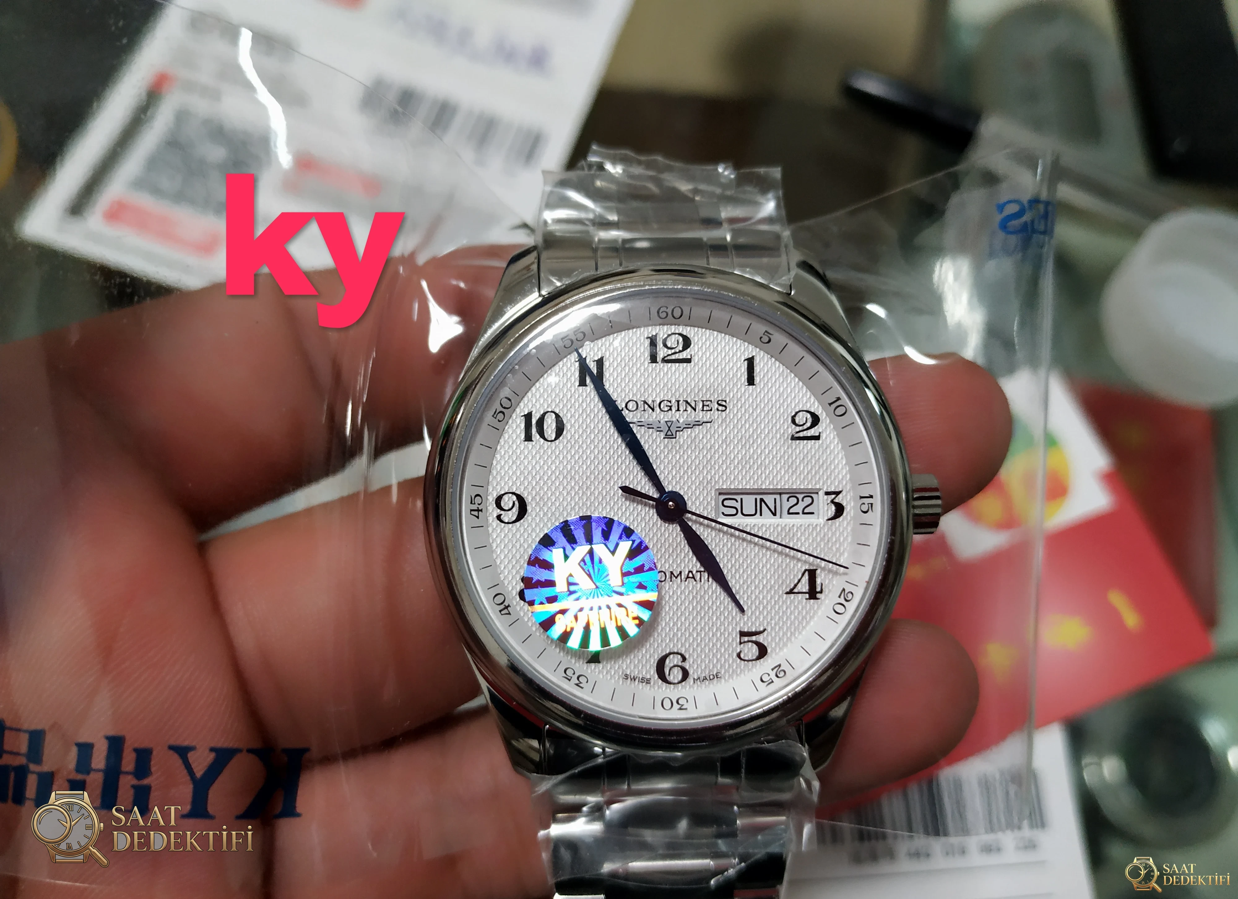 KZ Factory vs KY Factory Longines Master Collection Gün-Tarih Karşılaştırması - Makro Laboratuvar ve Detay İncelemesi