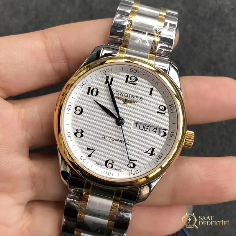 LG Factory Longines Master Çift Takvim Kol Saati İncelemesi - Kadran Detayı ve Bezel İşçiliği