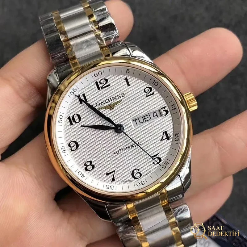 LG Factory Longines Master Çift Takvim Kol Saati İncelemesi - Bilezik, Toka ve Klips Mekanizması