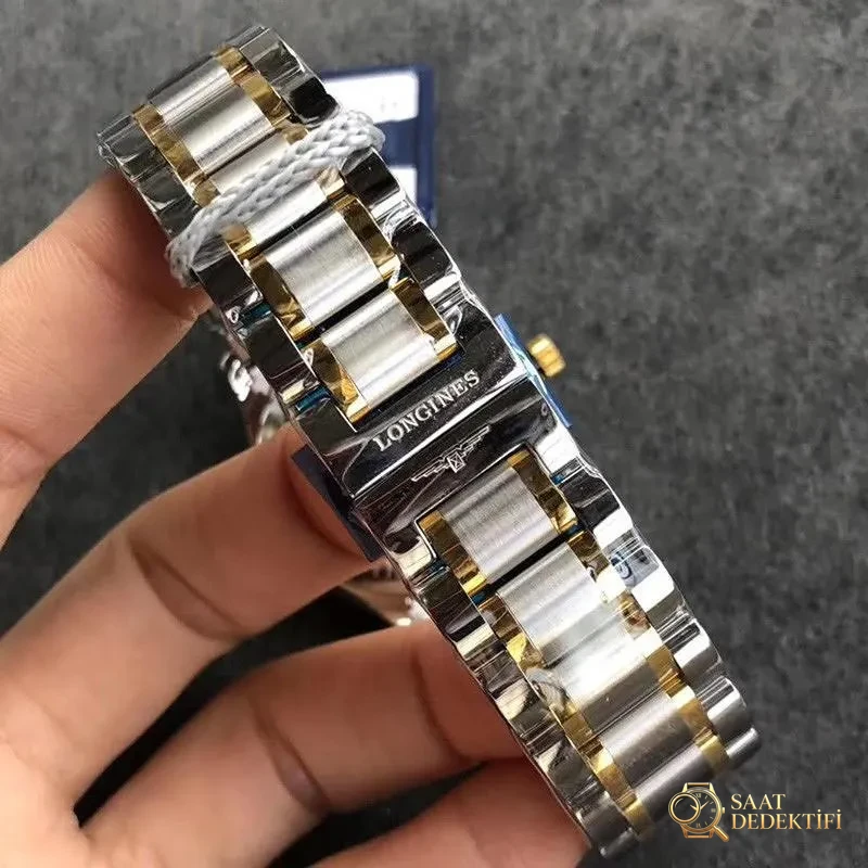 LG Factory Longines Master Çift Takvim Kol Saati İncelemesi - Klips Kilidi ve Lazer Damgalar