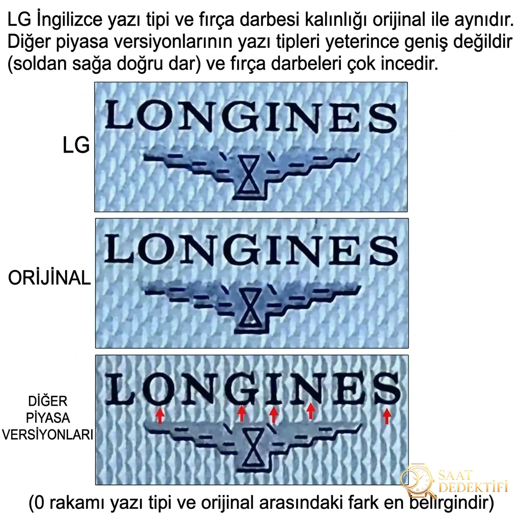 LG Factory Longines Master Collection çift takvim: orijinal ve diğer versiyonlarla ayrıntılı karşılaştırma ve söküm - Bilezik, Toka ve Klips Mekanizması