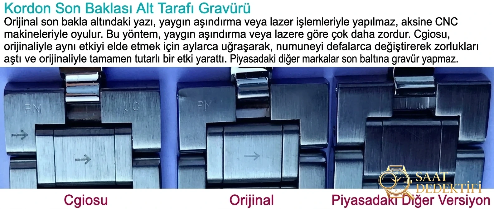 LG Factory Longines Master Collection çift takvim: orijinal ve diğer versiyonlarla ayrıntılı karşılaştırma ve söküm - Tepe Kilit Mekanizması ve Conta Yapısı