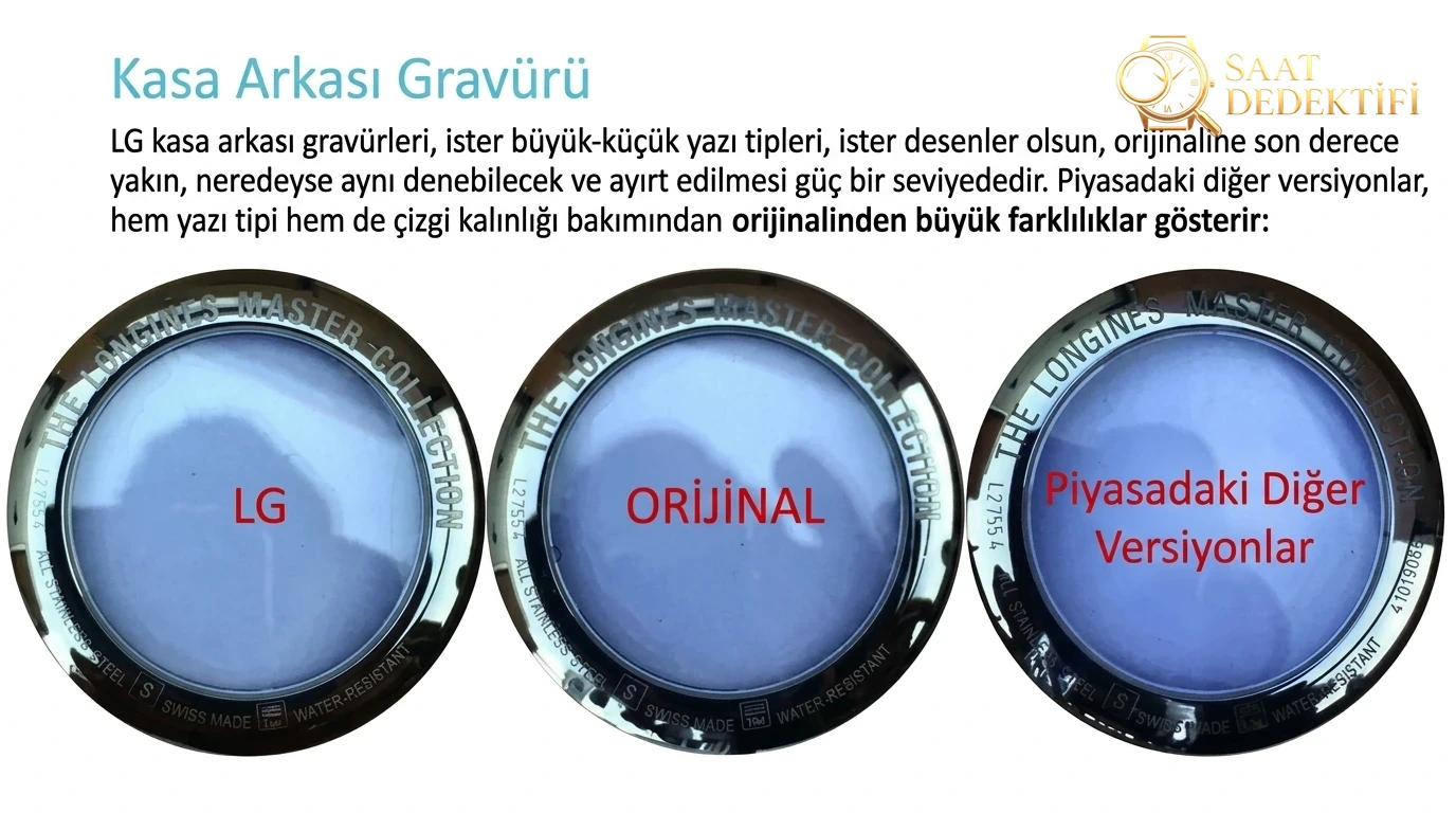 LG Factory Longines Master Collection çift takvim: orijinal ve diğer versiyonlarla ayrıntılı karşılaştırma ve söküm - Balans Çarkı ve Zemberek Aksamı