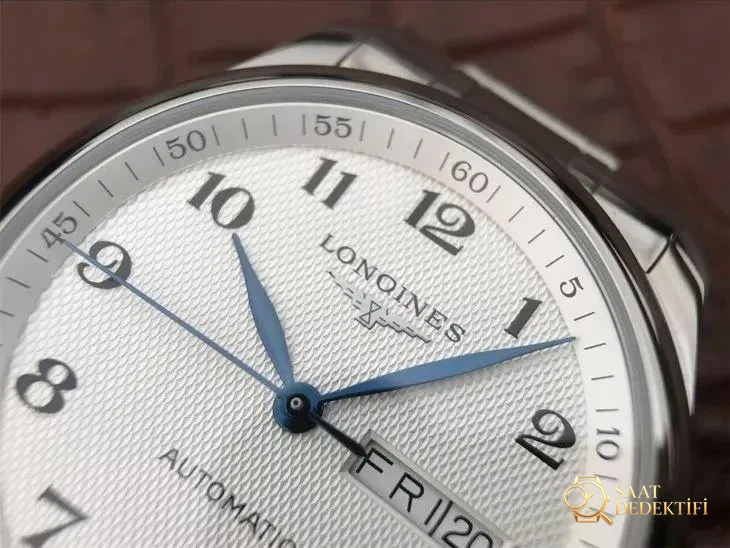 LG Factory Longines Master Collection çift takvim: orijinal ve diğer versiyonlarla ayrıntılı karşılaştırma ve söküm - Safir Kristal Cam Eğimi ve Yansıması