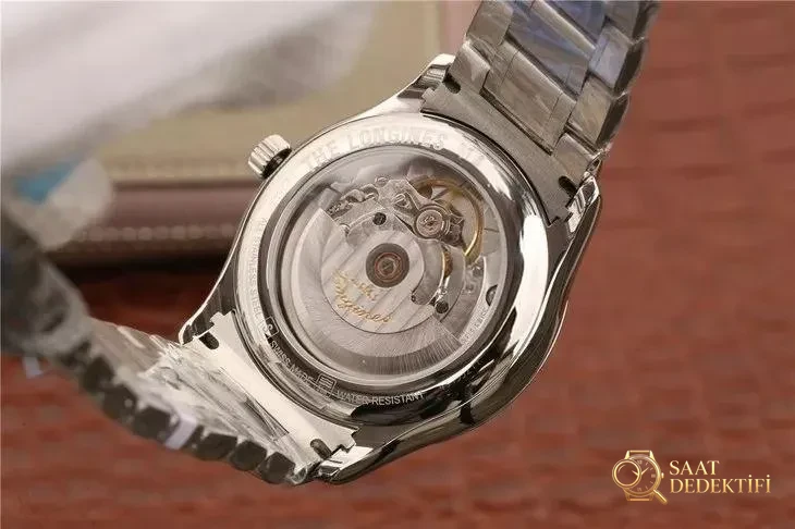 LG Factory Longines Master Collection çift takvim: orijinal ve diğer versiyonlarla ayrıntılı karşılaştırma ve söküm - Kurma Kolu Yivleri ve Tutuş Dokusu