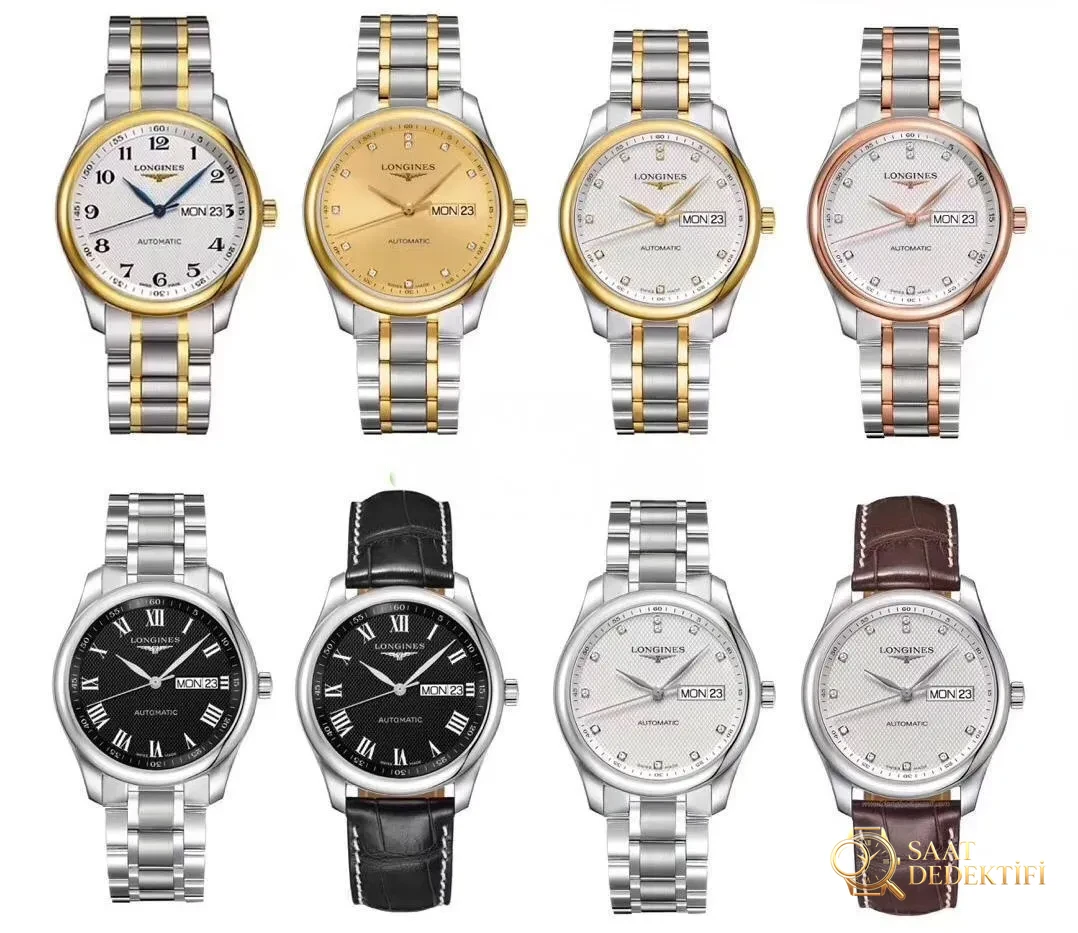 LG Factory Longines Master Collection çift takvim versiyonu Traditional serisi L2.755.4.78.6 saatinin orijinaliyle karşılaştırmalı incelemesi - Kasa Çeliği ve Polisaj Kalitesi