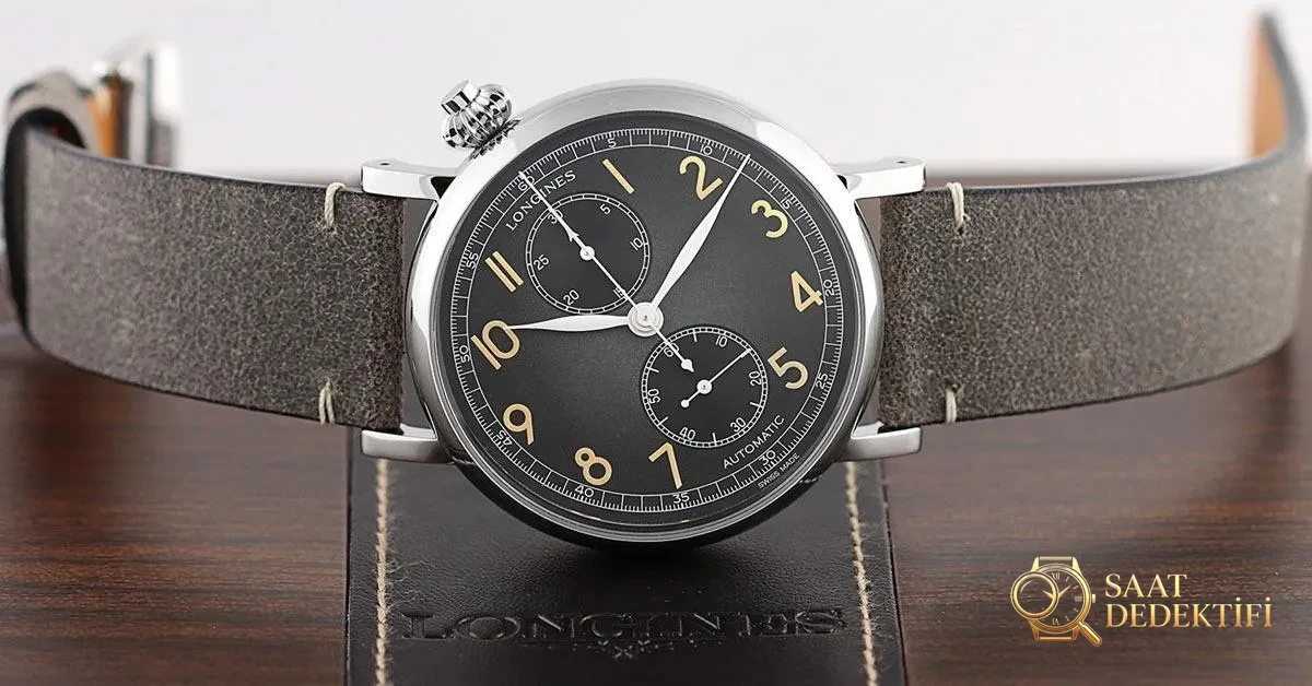 Longines Replika Saat İncelemesi - Ön Görünüm ve Kasa Tasarımı