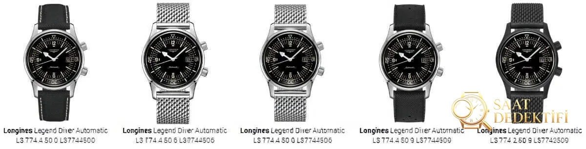 Longines Legend Diver Automatic Models