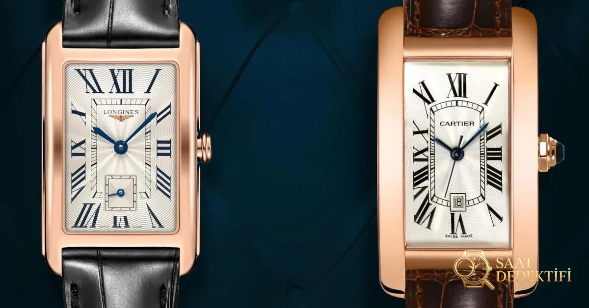 Longines vs Cartier Karsilastirma Ve Inceleme Karşılaştırması | Saat De... - Ön Görünüm ve Kasa Tasarımı