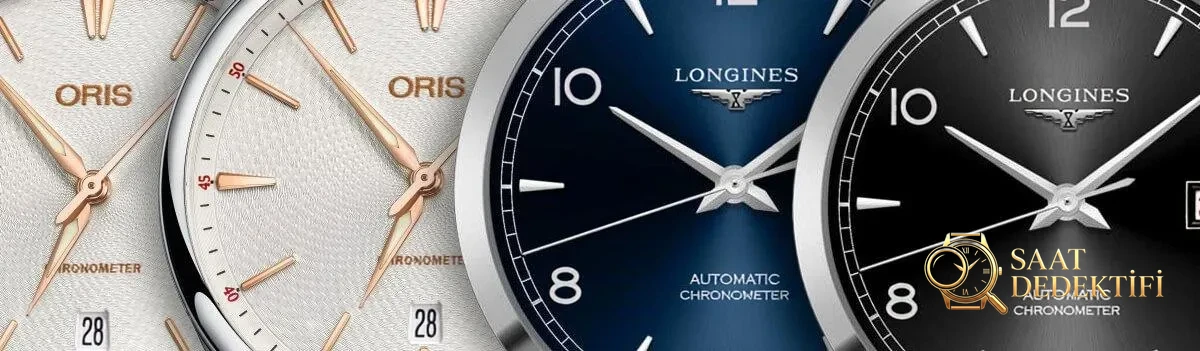 oris ve longines chronometers