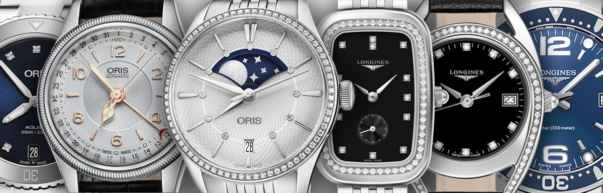 Oris ve Longines Kadın Saatler