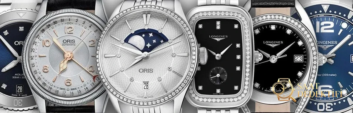 Oris ve Longines Kadın Saatler