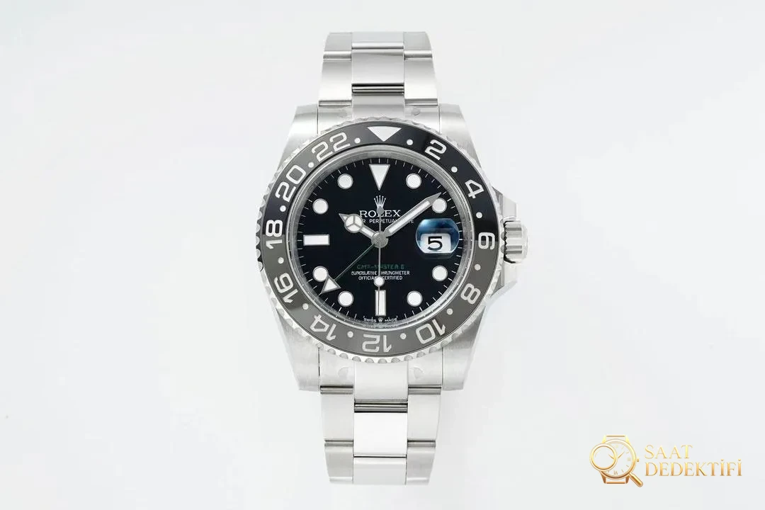 Lüksün yeni sayfası: EWE fabrikasından özenle üretilen Rolex V5 GMT-Master II saat - Kurma Kolu Koruyucusu ve Tepe Logosu