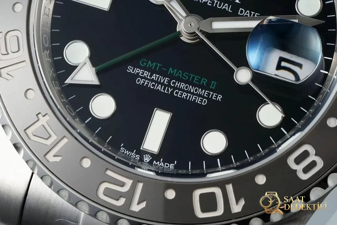 Lüksün yeni sayfası: EWE fabrikasından özenle üretilen Rolex V5 GMT-Master II saat - Rotor Dönüşü ve Rulman Aksamı