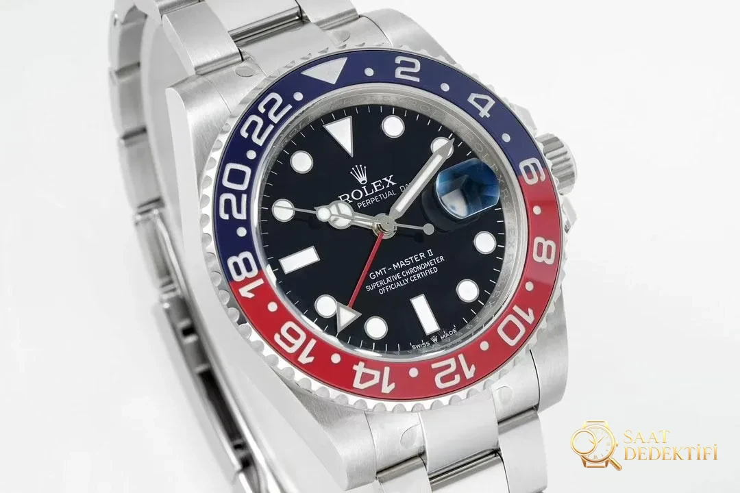 Lüksün yeni sayfası: EWE fabrikasından özenle üretilen Rolex V5 GMT-Master II saat - Saat İndeksleri ve İbre Yüzey Parlaklığı