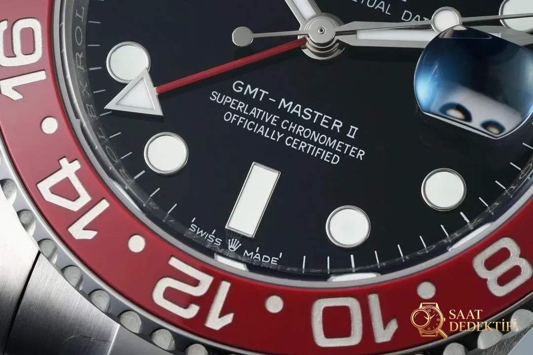 Lüksün yeni sayfası: EWE fabrikasından özenle üretilen Rolex V5 GMT-Master II saat - Arka Kapak Gravür ve Seri Numarası