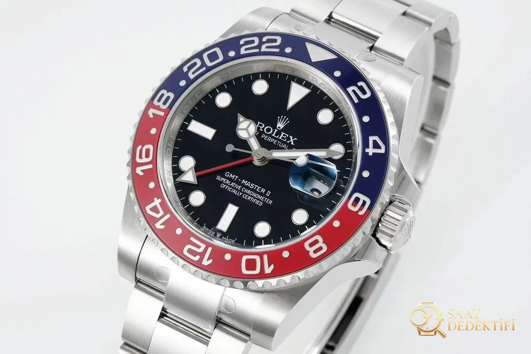 Lüksün yeni sayfası: EWE fabrikasından özenle üretilen Rolex V5 GMT-Master II saat - Tepe Kilit Mekanizması ve Conta Yapısı