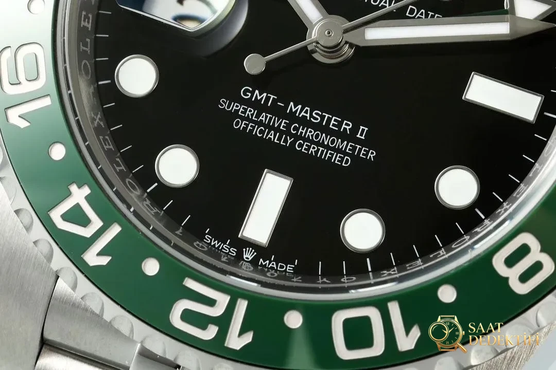 Lüksün yeni sayfası: EWE fabrikasından özenle üretilen Rolex V5 GMT-Master II saat - Tepe Koruması ve Ayar Fonksiyonu