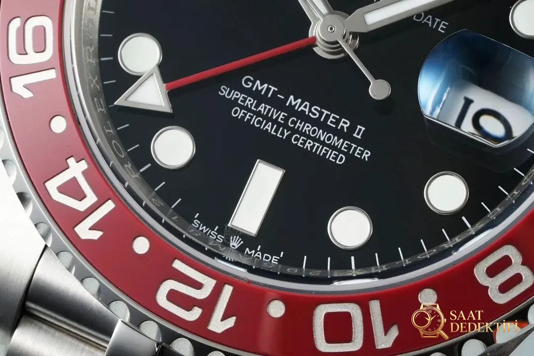 Lüksün yeni sayfası: EWE fabrikasından özenle üretilen Rolex V5 GMT-Master II saat - Tepe Kilit Mekanizması ve Conta Yapısı