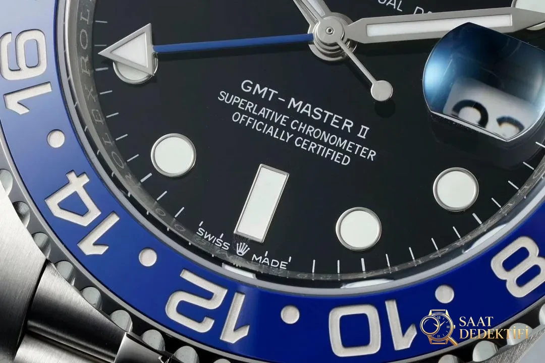 Lüksün yeni sayfası: EWE fabrikasından özenle üretilen Rolex V5 GMT-Master II saat - Mekanizma Regülatör ve Sapma Ayar Bloğu