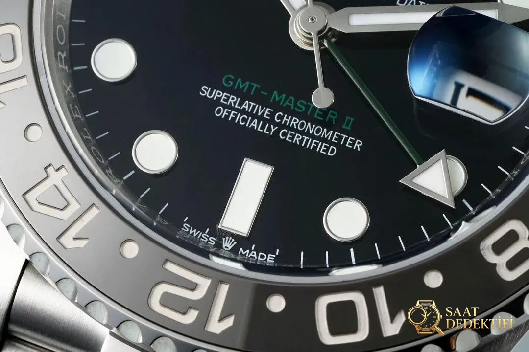 Lüksün yeni sayfası: EWE fabrikasından özenle üretilen Rolex V5 GMT-Master II saat - Kadran Alt Kadranları ve İğne Senkronizasyonu