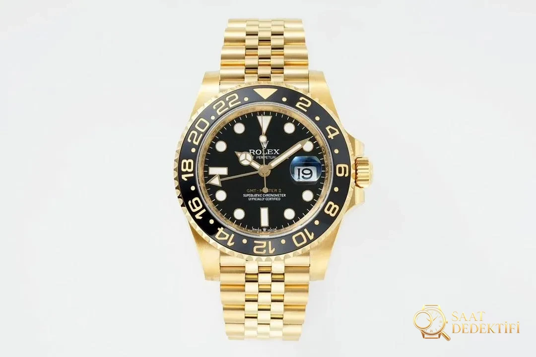 Lüksün yeni sayfası: EWE fabrikasından özenle üretilen Rolex V5 GMT-Master II saat - Makro Kadran ve İndeks İşçiliği