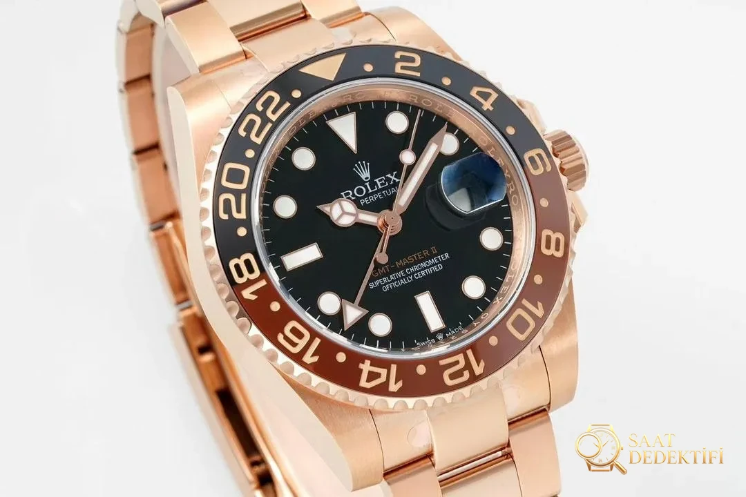 Lüksün yeni sayfası: EWE fabrikasından özenle üretilen Rolex V5 GMT-Master II saat - Bezel Tıklama Hissi ve Numara Dolguları