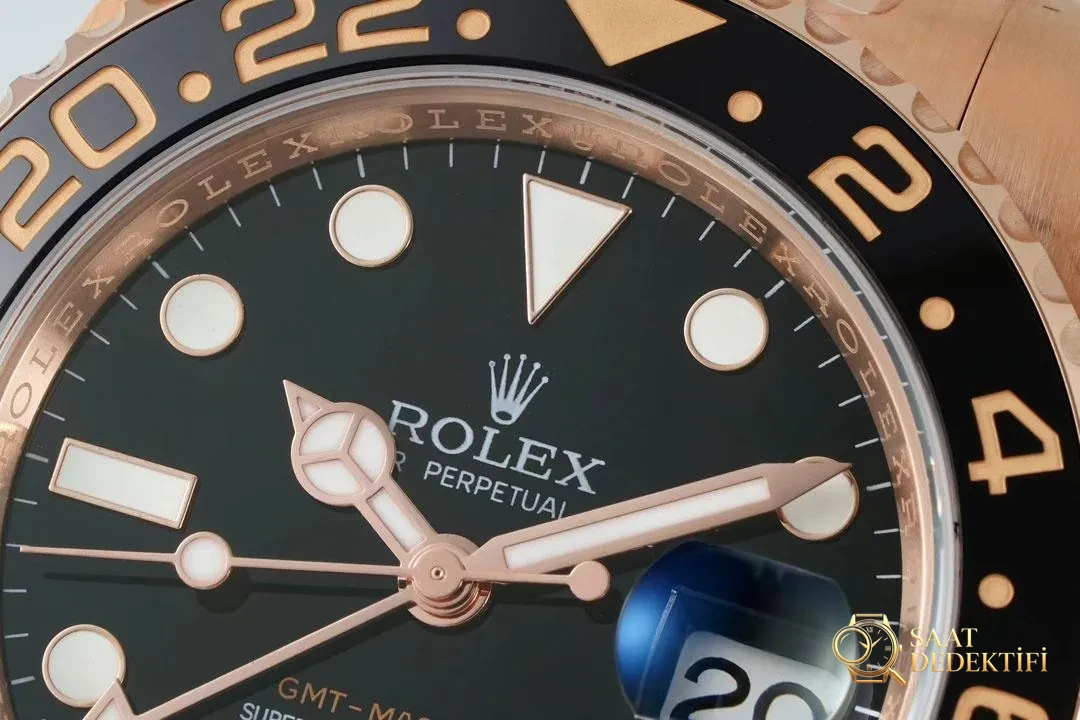 Lüksün yeni sayfası: EWE fabrikasından özenle üretilen Rolex V5 GMT-Master II saat - Arka Kapak Gravür ve Seri Numarası