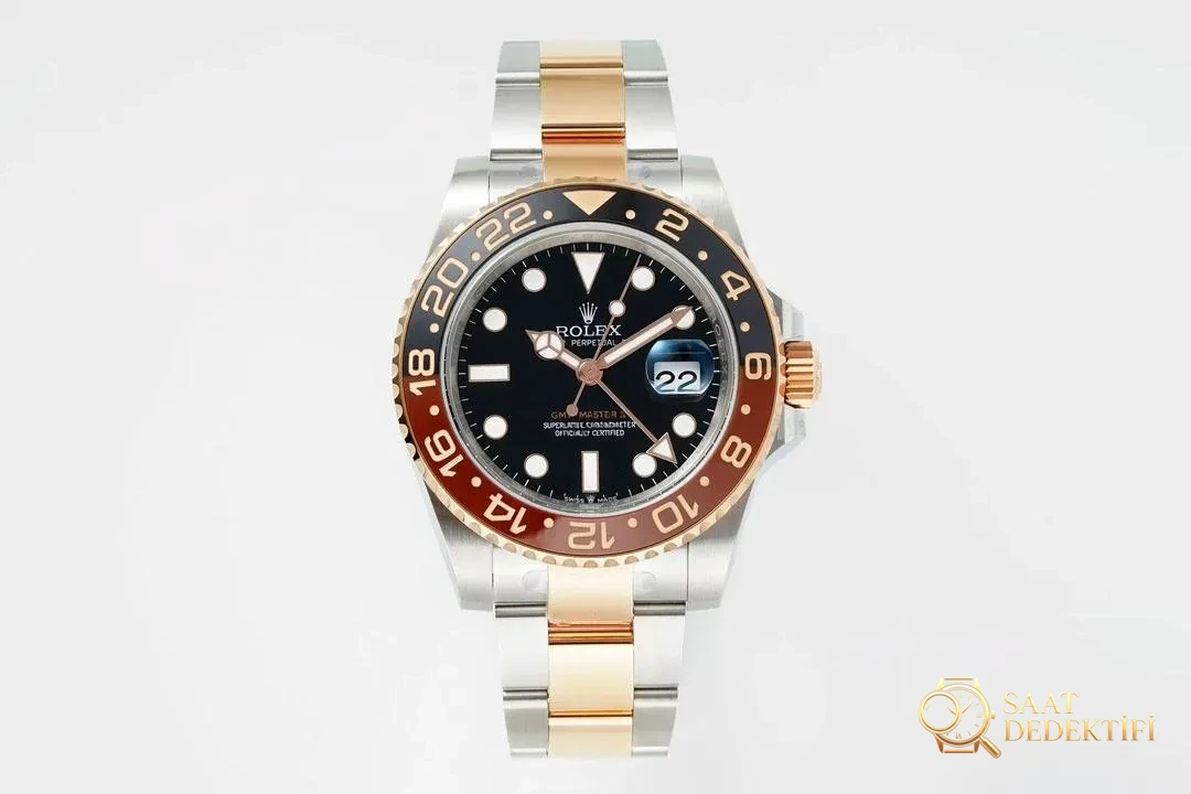 Lüksün yeni sayfası: EWE fabrikasından özenle üretilen Rolex V5 GMT-Master II saat - Bezel İçi Rehaut Gravürü ve Hizalaması