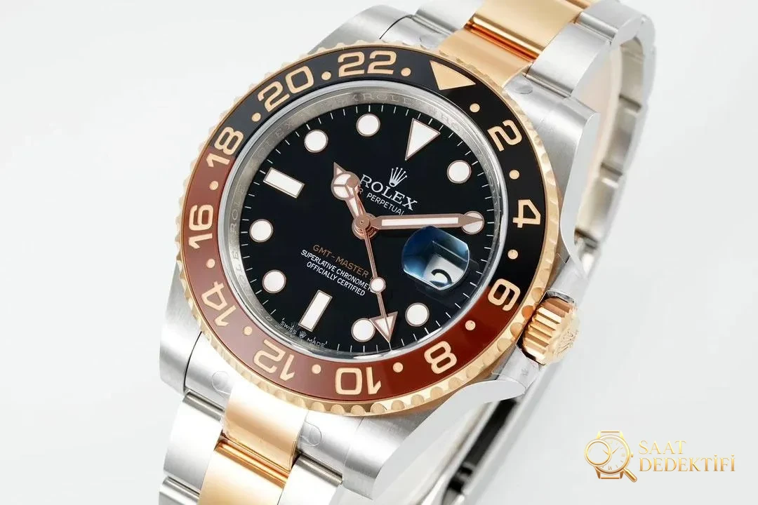 Lüksün yeni sayfası: EWE fabrikasından özenle üretilen Rolex V5 GMT-Master II saat - Makro Mekanizma Köprüleri ve Cenevre Çizgileri