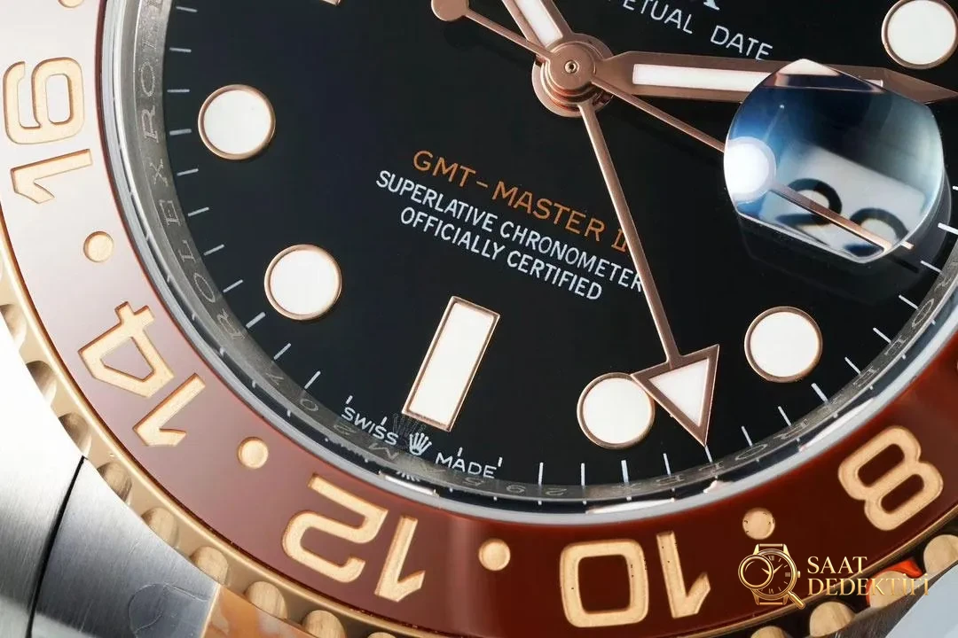 Lüksün yeni sayfası: EWE fabrikasından özenle üretilen Rolex V5 GMT-Master II saat - Mekanizma Regülatör ve Sapma Ayar Bloğu