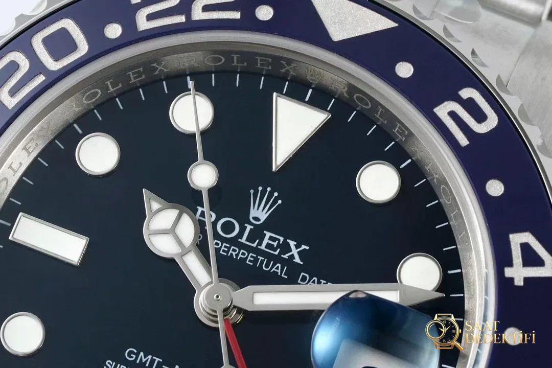 Lüksün yeni sayfası: EWE fabrikasından özenle üretilen Rolex V5 GMT-Master II saat - Deri Kordon Dikiş ve Kenar Boyası