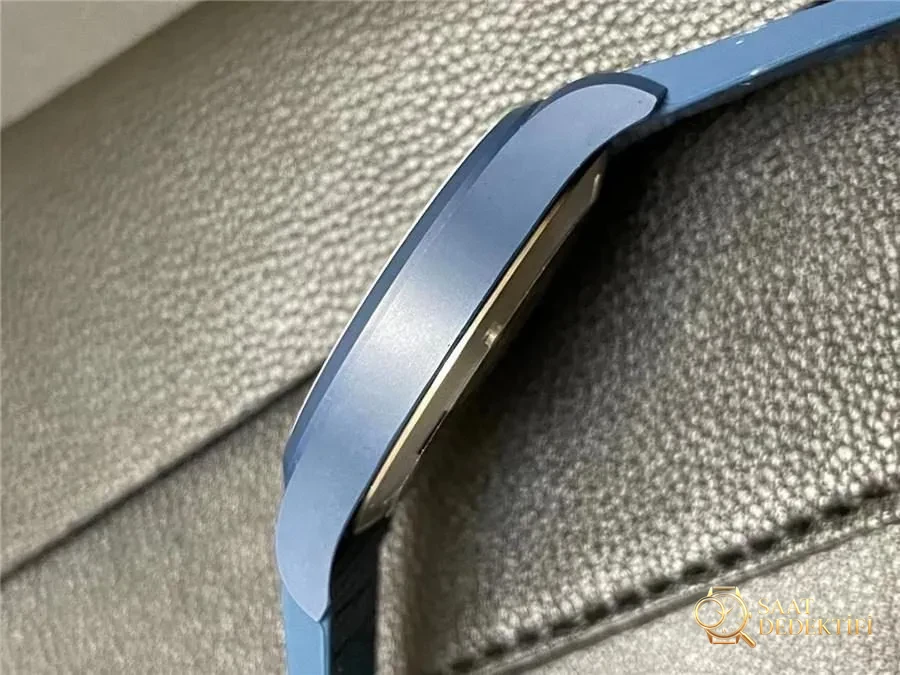 M+ Fabrikası IWC Mark XVIII Mavi Seramik Güncellenmiş V2 Merkez Eksen Versiyonu - Bilezik, Toka ve Klips Mekanizması