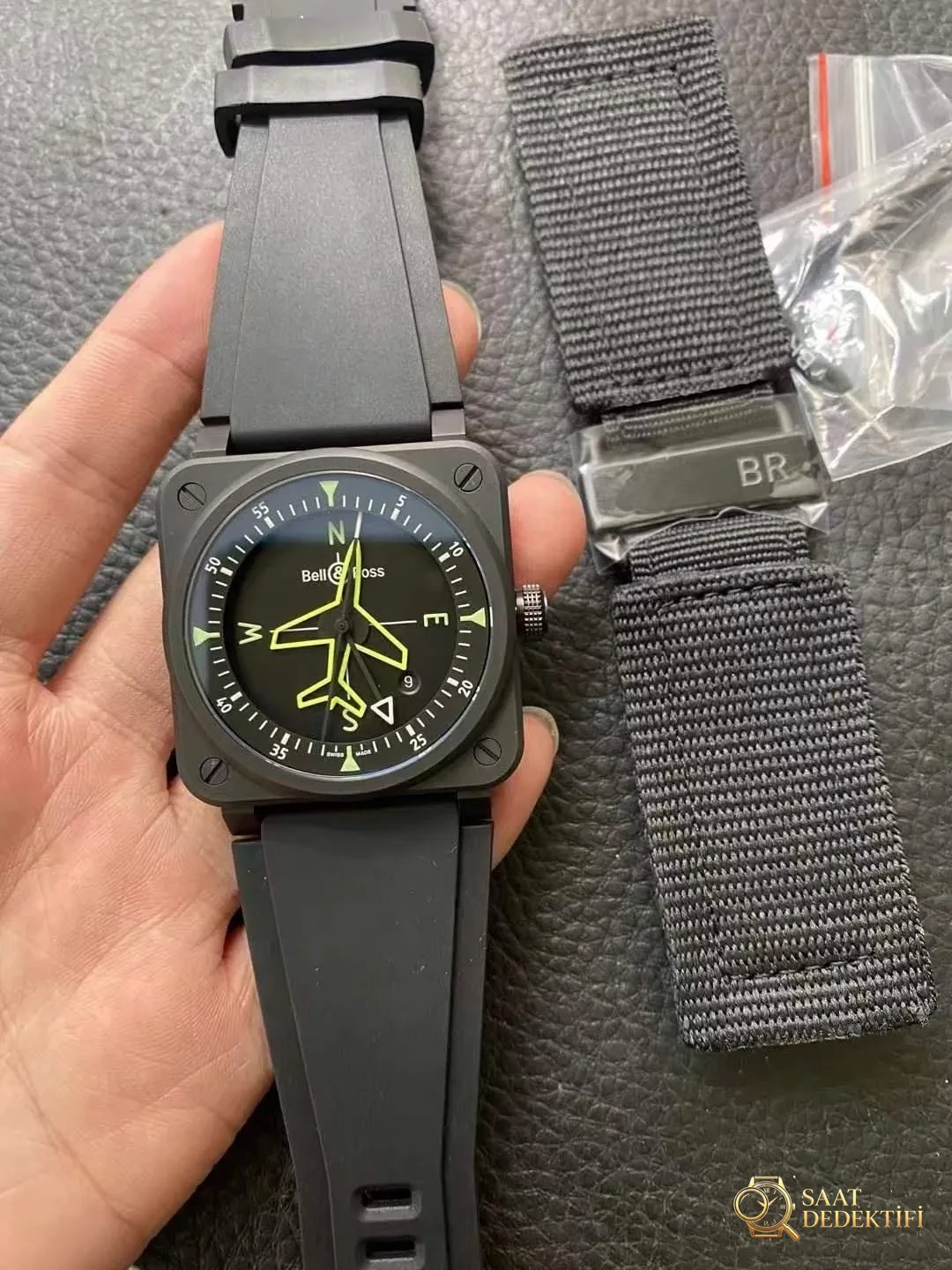 Bell & Ross Replika Saat İncelemesi - Ön Görünüm ve Kasa Tasarımı