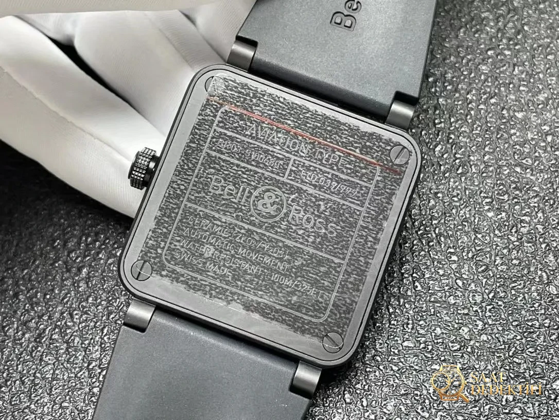 Bell Ross BR03 Gyrocompass Kasa Arkası