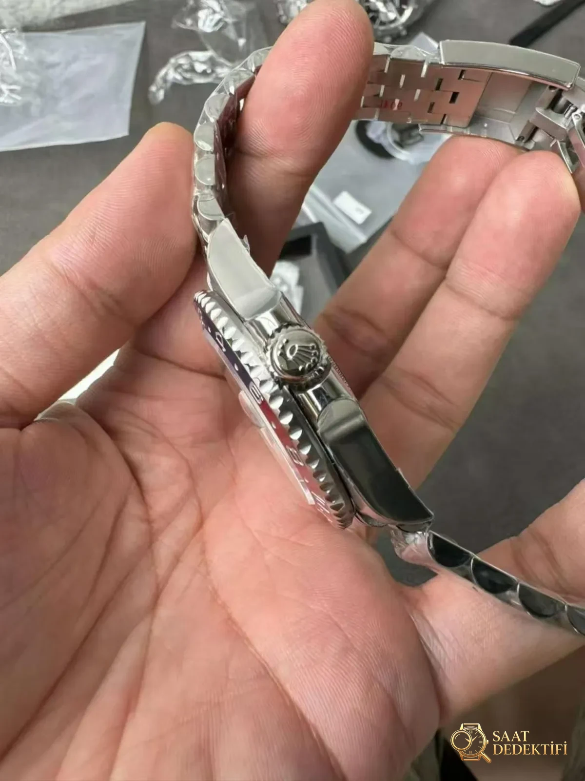 Meteorit Kadranlı En İyi Super Clone GMT-Master II - Bilekte Duruş ve Kasa Orantısı