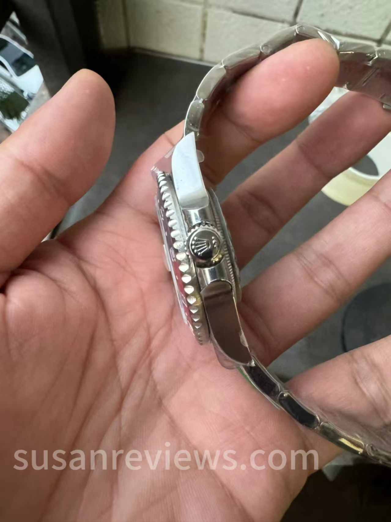 Meteorit Kadranlı En İyi Super Clone GMT-Master II — 16. fotoğraf