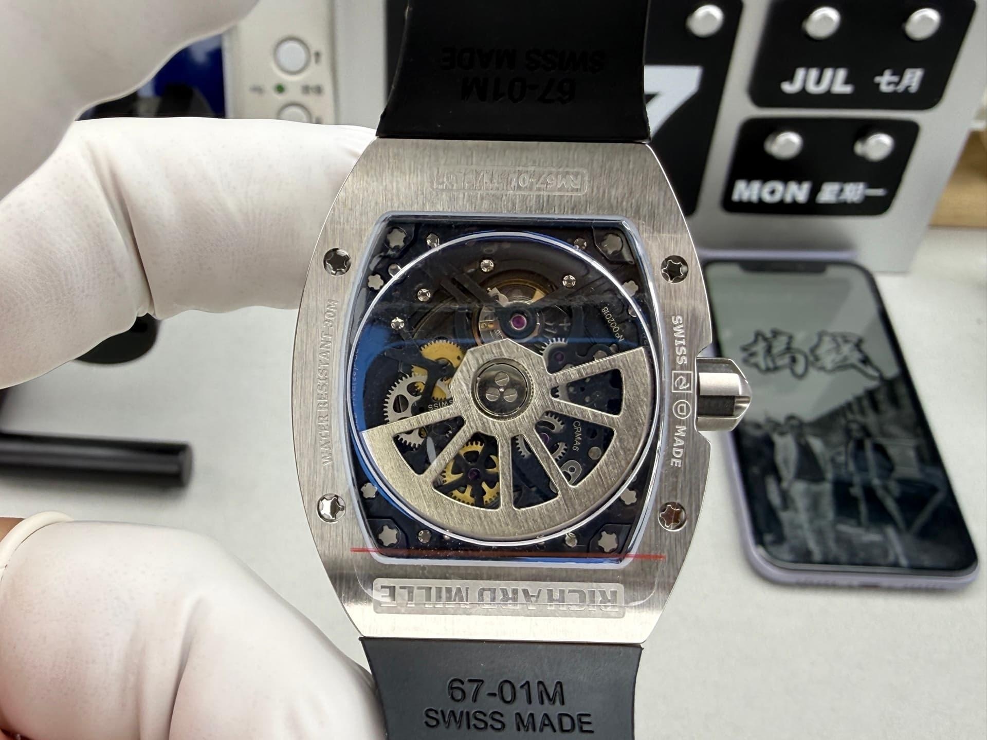 Mille Studio Richard Mille RM67-01 İşçilik ve Detay İncelemesi — 8. fotoğraf