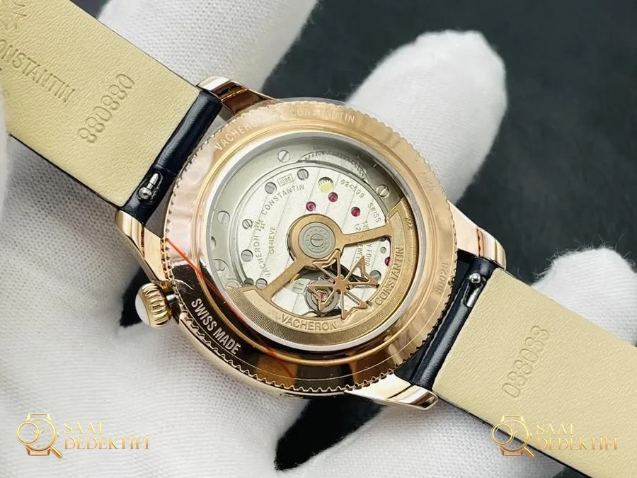 MKF Factory Vacheron Constantin Egerie serisi - Arka Kapak ve Mekanizma Detayı